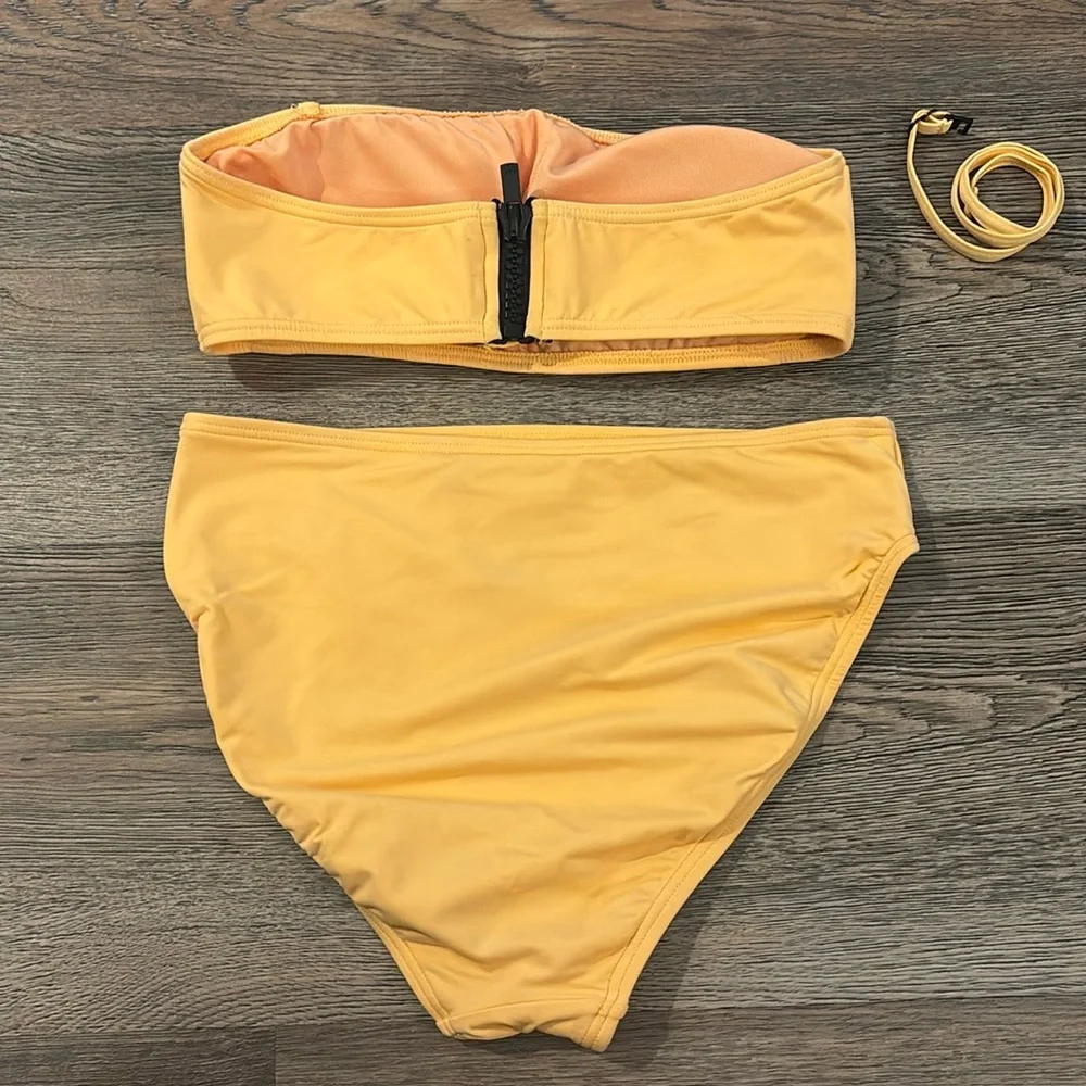 Michael Kors orange Bikini Set size S/M